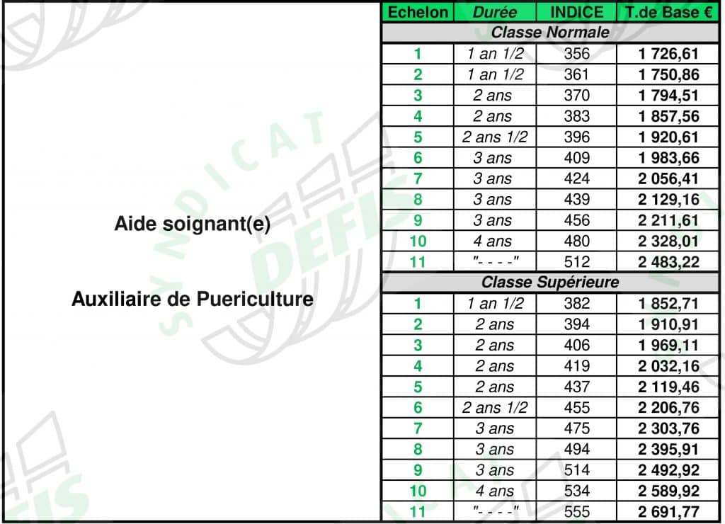 Auxiliaire De Puériculture | Syndicat DEFIS